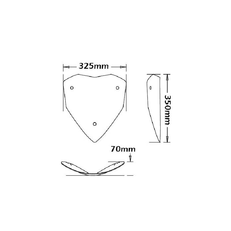 Parabrisas bajo DUCATI multistrada 1200 enduro 15-